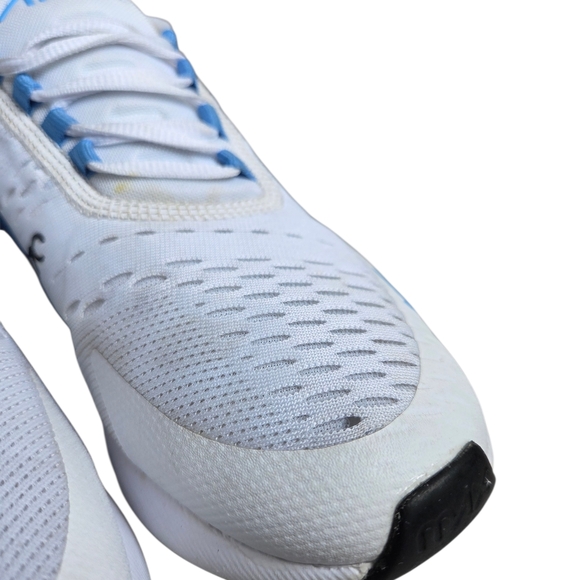 Nike Air Max 270 White University Blue Athletic Sneakers 7 - Picture 2 of 11